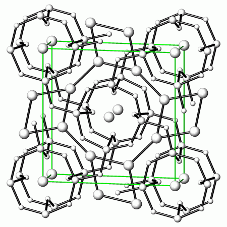 A figure of crystallizing compounds